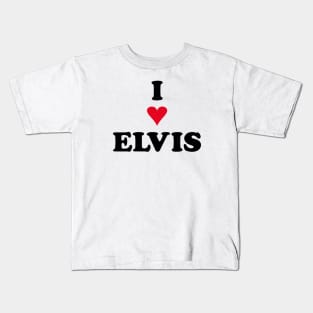 I HEART ELVIS Kids T-Shirt